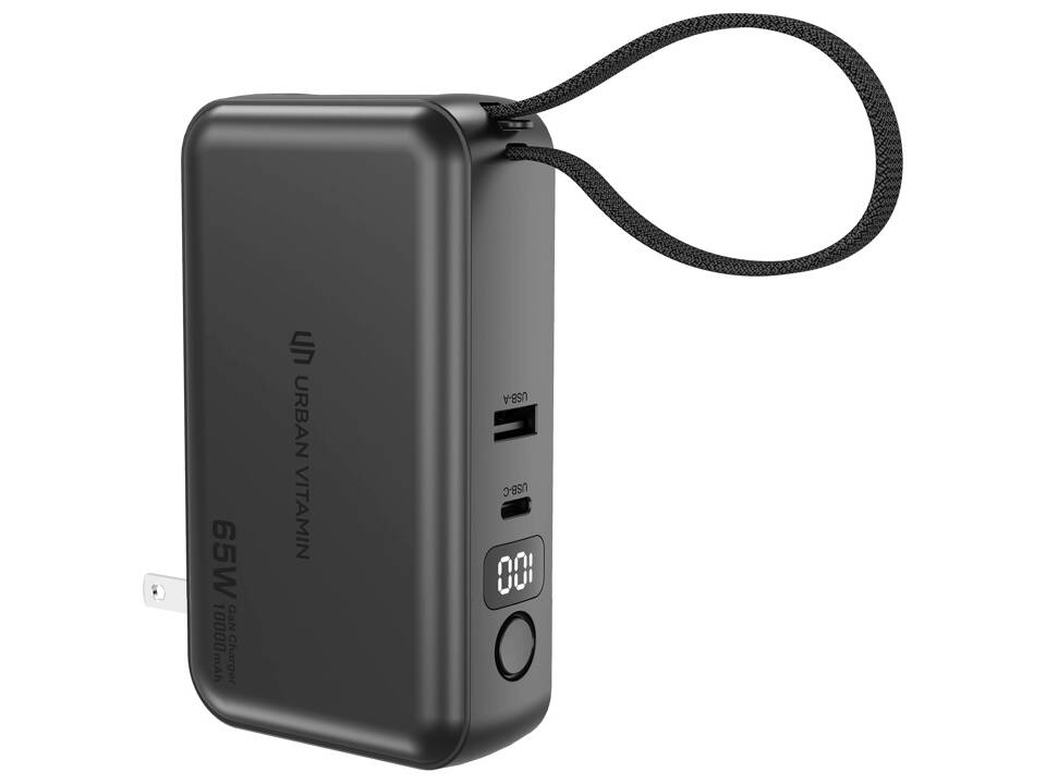 Chargeur hybride GaN 65W en PC RCS Urban Vitamin Eureka 5