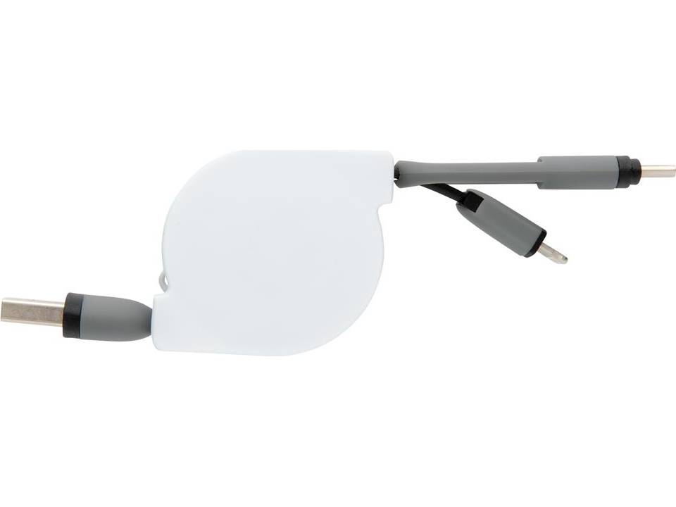 Câble rétractable 3 en 1 20