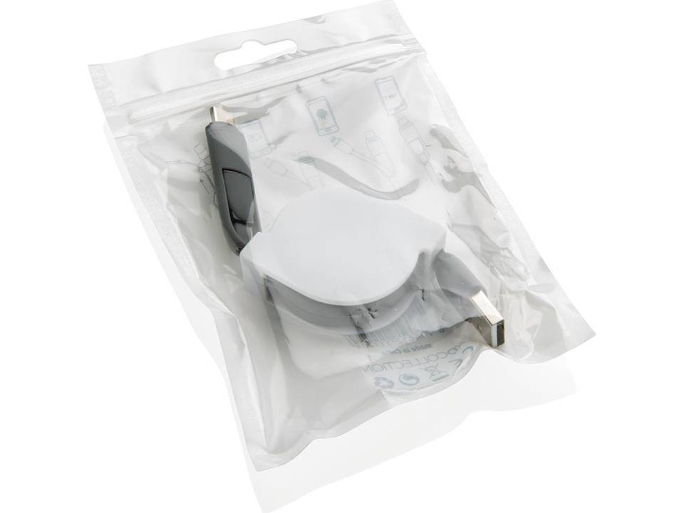 Câble rétractable 3 en 1 10