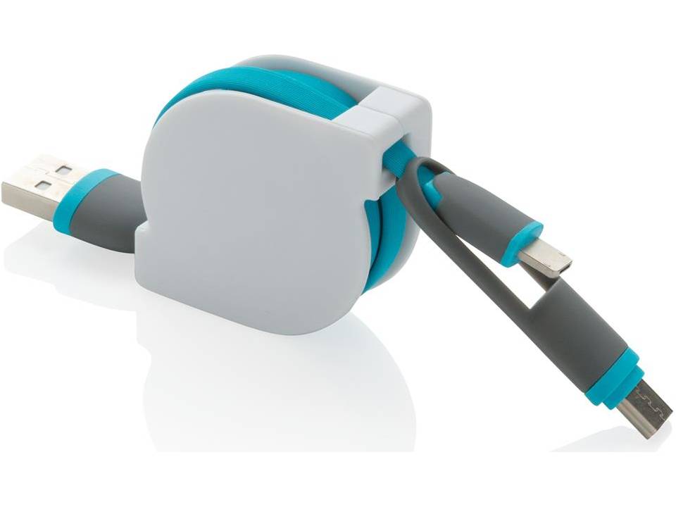 Câble rétractable 3 en 1 11