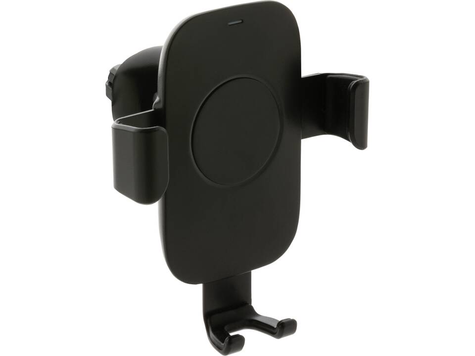 Support voiture avec chargeur 10W en plastique recyclé RCS 4
