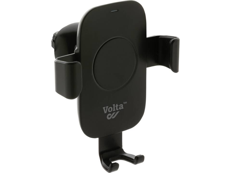 Support voiture avec chargeur 10W en plastique recyclé RCS 5