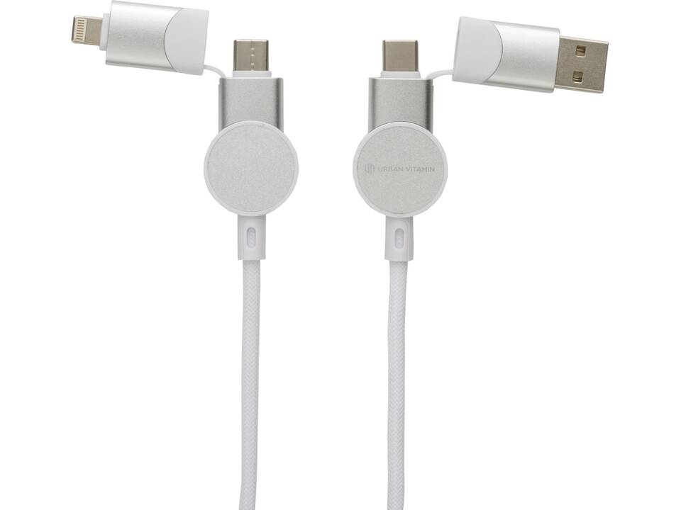 Câble Oakland 1,2 mètres 6-in-1 à charge rapide 60W 12