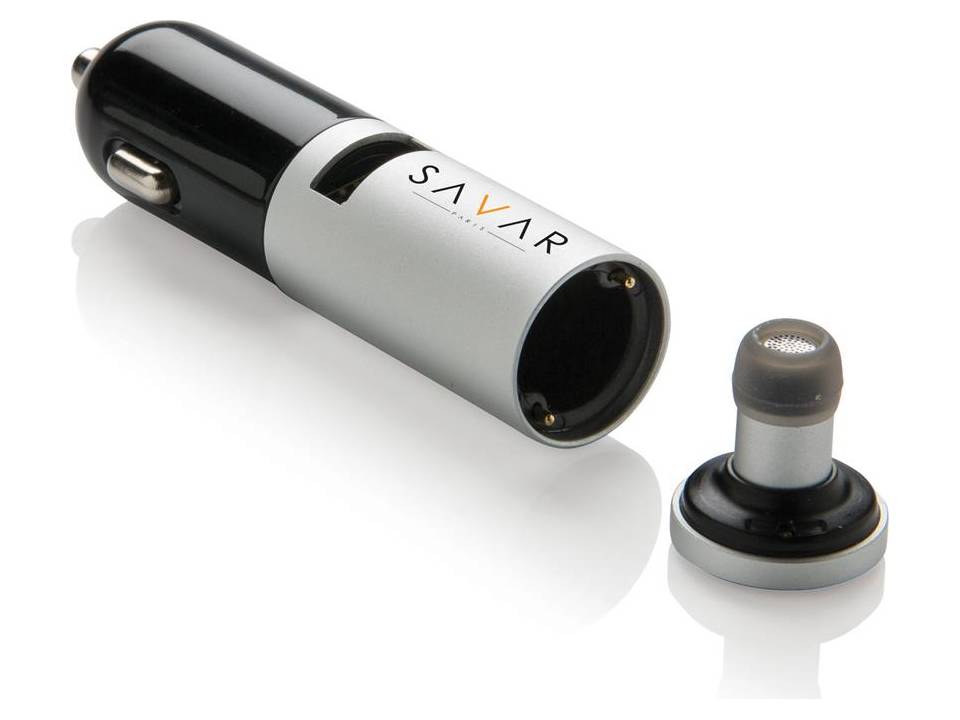 Chargeur de voiture avec oreillette sans fil 7