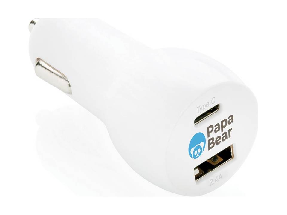 Chargeur de voiture avec type C 4