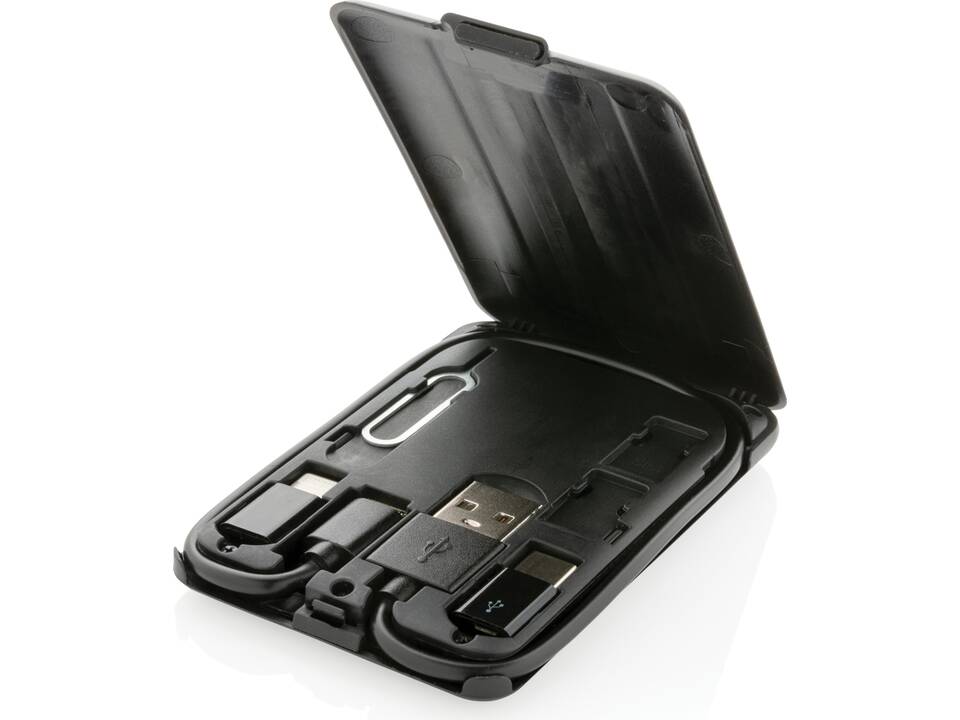 Carte de voyage multifonctions avec recharge sans fil de 5W 6