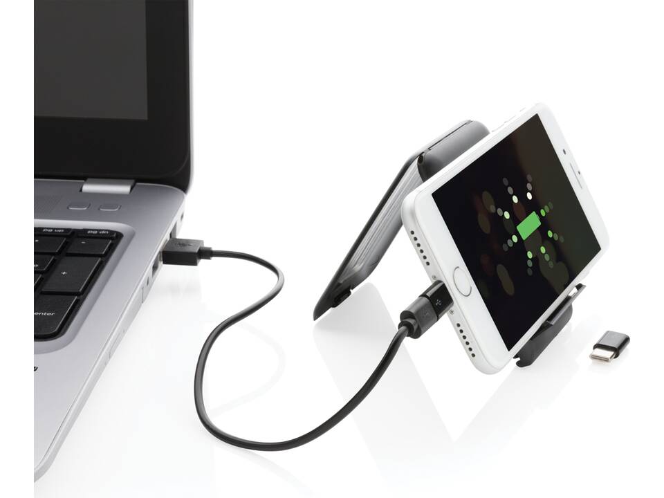 Carte de voyage multifonctions avec recharge sans fil de 5W 8