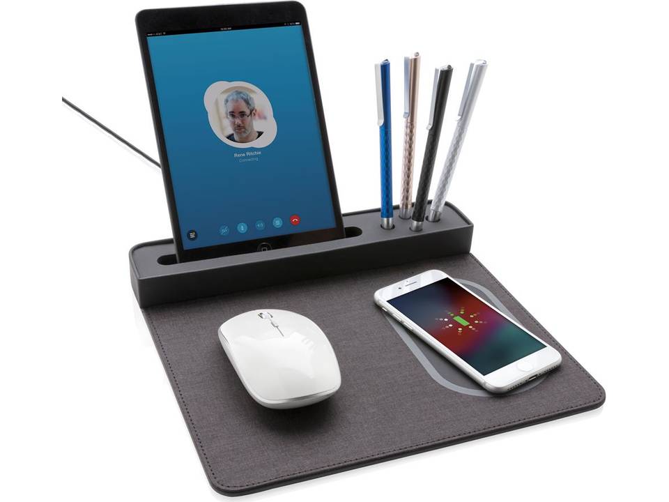 Tapis de souris Air avec chargeur à induction 5W 1