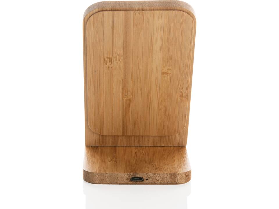 Support téléphone à induction 5W en bambou FSC 3