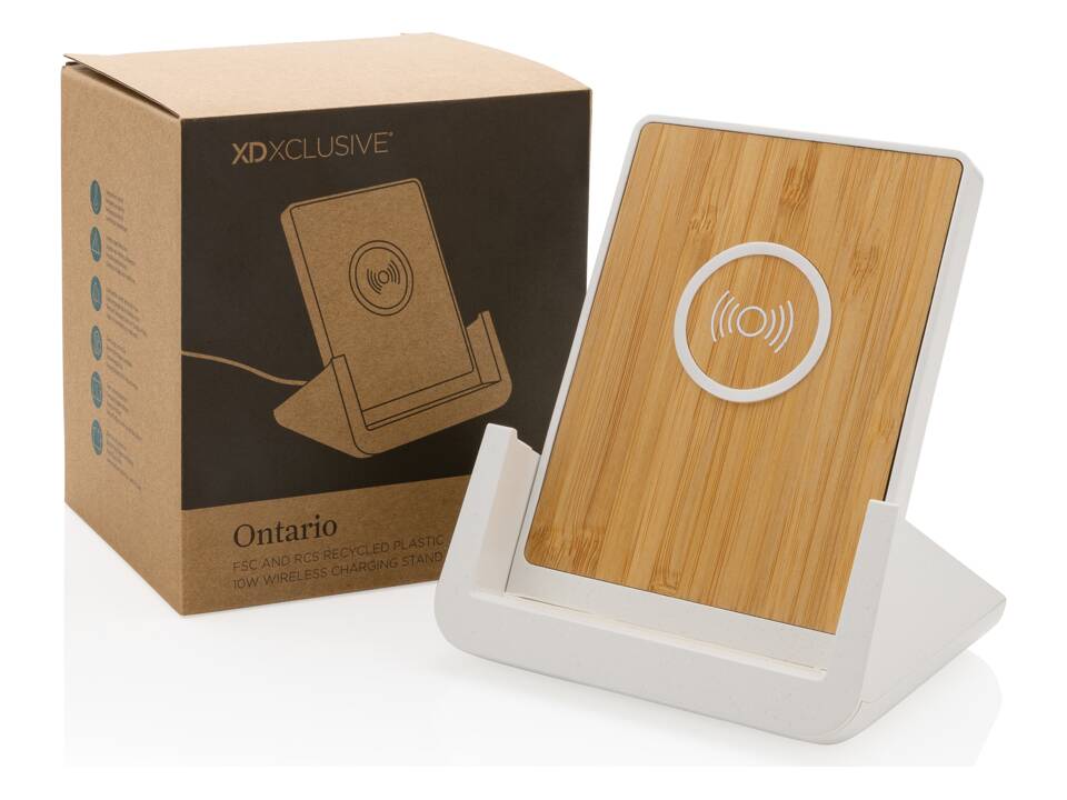 Chargeur 10W avec support FSC® et RCS Ontario 13