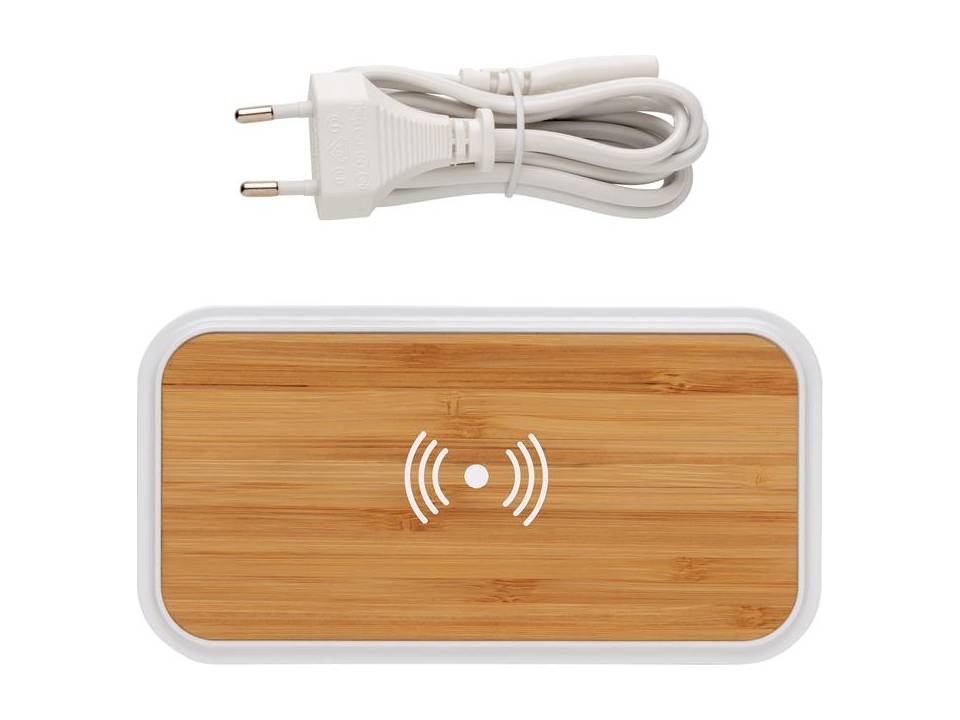 Chargeur à induction 5W en bambou 3