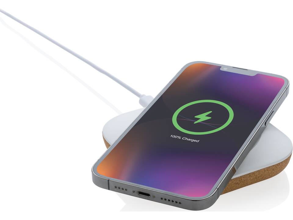 Enceinte 10W en plastique recyclé RCS et liège Oregon 2