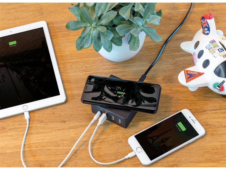 Station de charge USB 2 en 1 10W 5