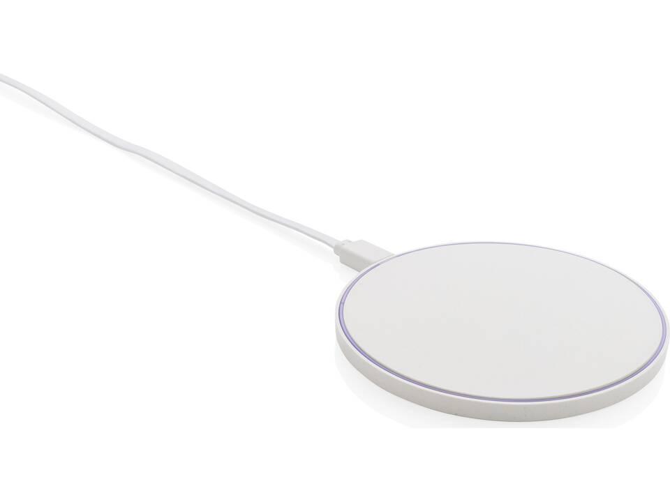 Chargeur induction 10W en plastique recyclé RCS 6