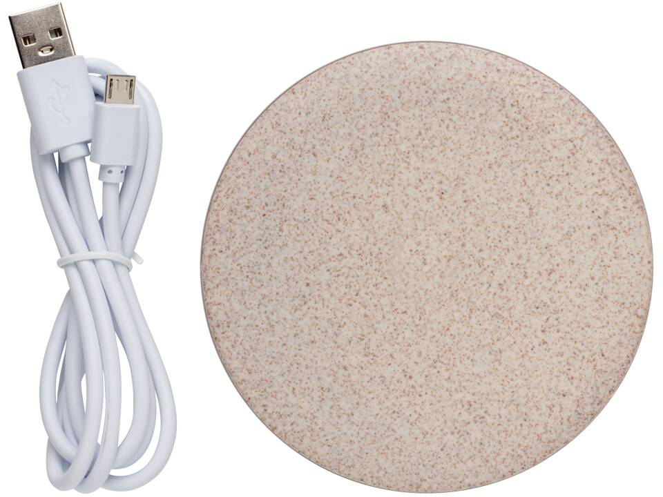 Chargeur à induction 5W en fibre de paille 3