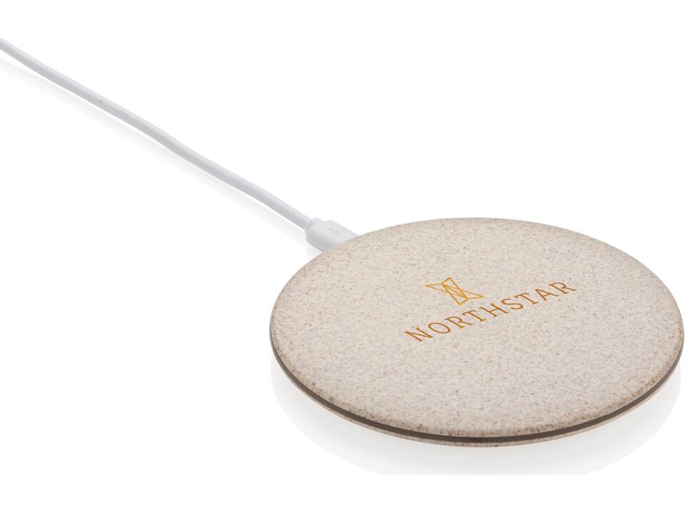 Chargeur à induction 5W en fibre de paille 4