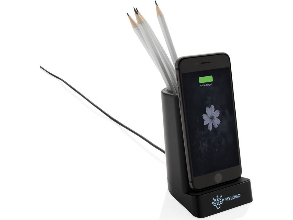 Porte-crayons avec induction 5W lumineux 6