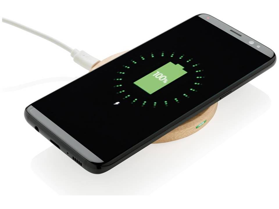 Chargeur à induction 5W en bois 1