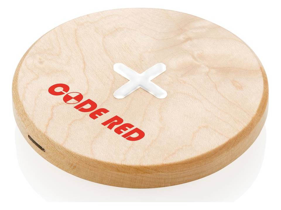 Chargeur à induction 5W en bois 3