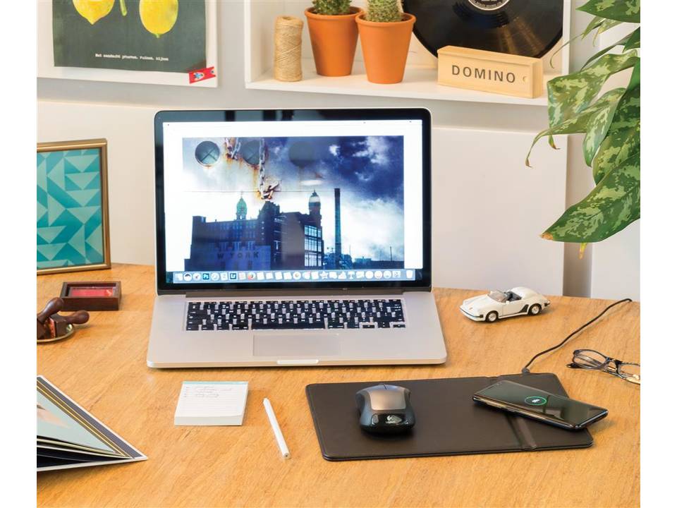 Tapis de souris avec chargeur à induction 5W 9