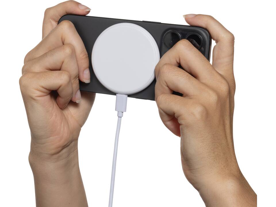 Chargeur 15 W 3 en 1 sans fil en plastique RCS Magnapad 24