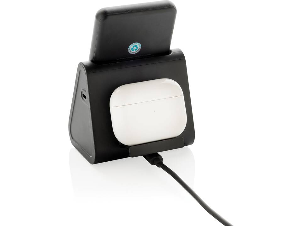 Chargeur 3 en 1 avec powerbank en plastique RCS Powerbase 8