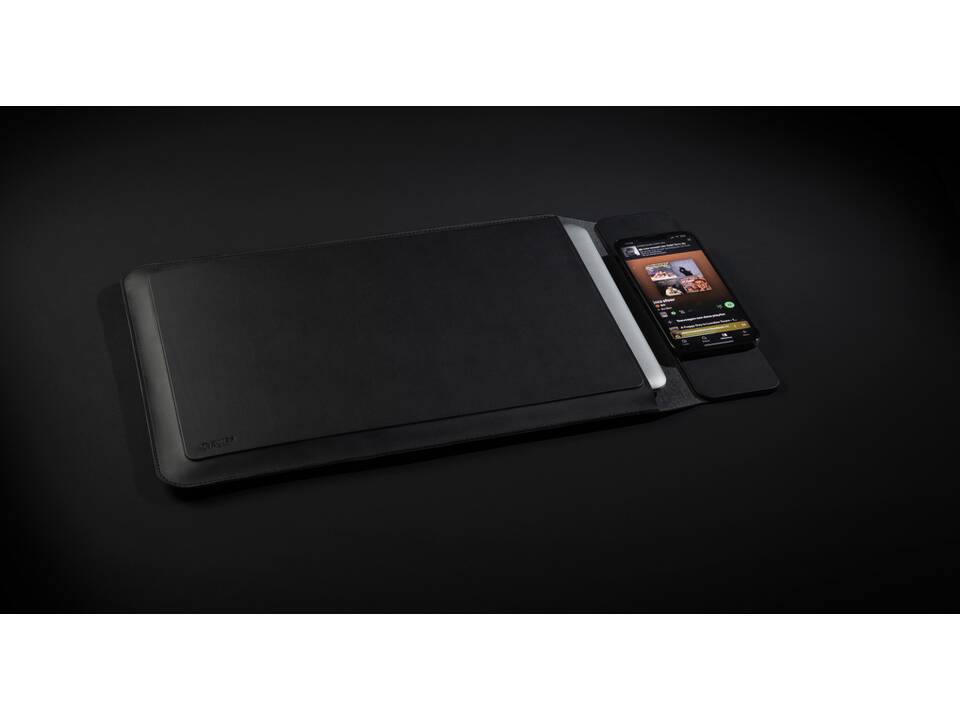 Pochette ordinateur 14-15.6" avec chargeur 15W Swiss Peak 11