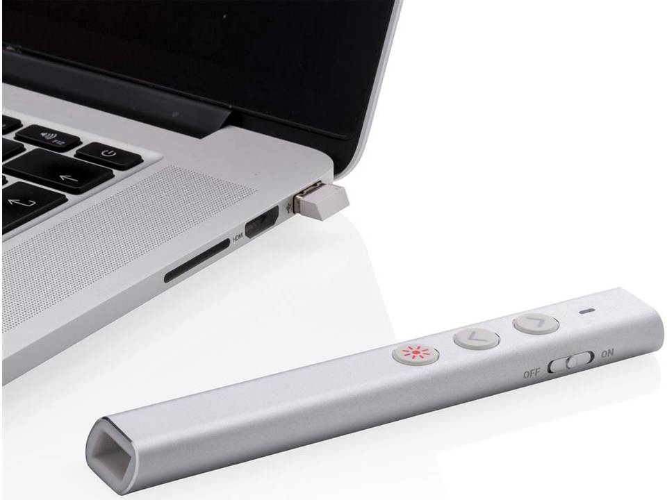 Télécommande de présentation rechargeable USB 4