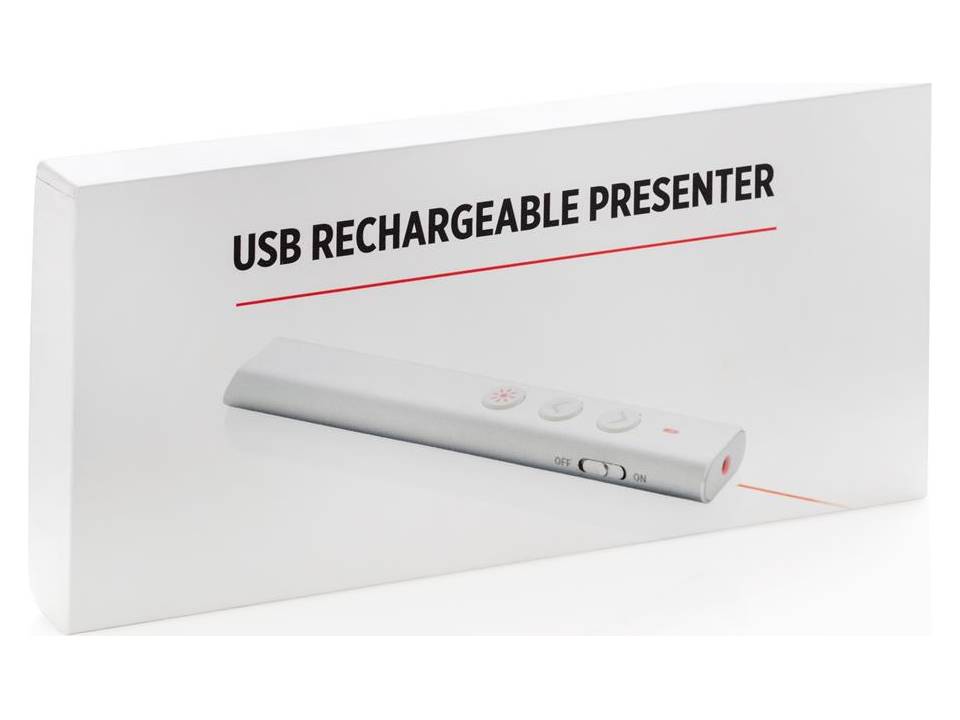 Télécommande de présentation rechargeable USB 6