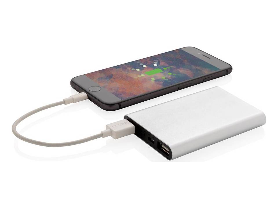 Powerbank de poche en aluminium 5000 mAh 9