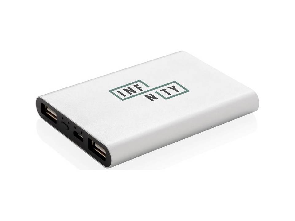 Powerbank de poche en aluminium 5000 mAh 10