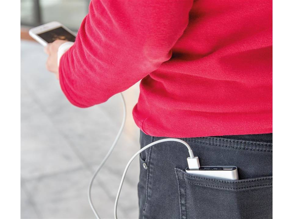 Powerbank de poche en aluminium 5000 mAh 11