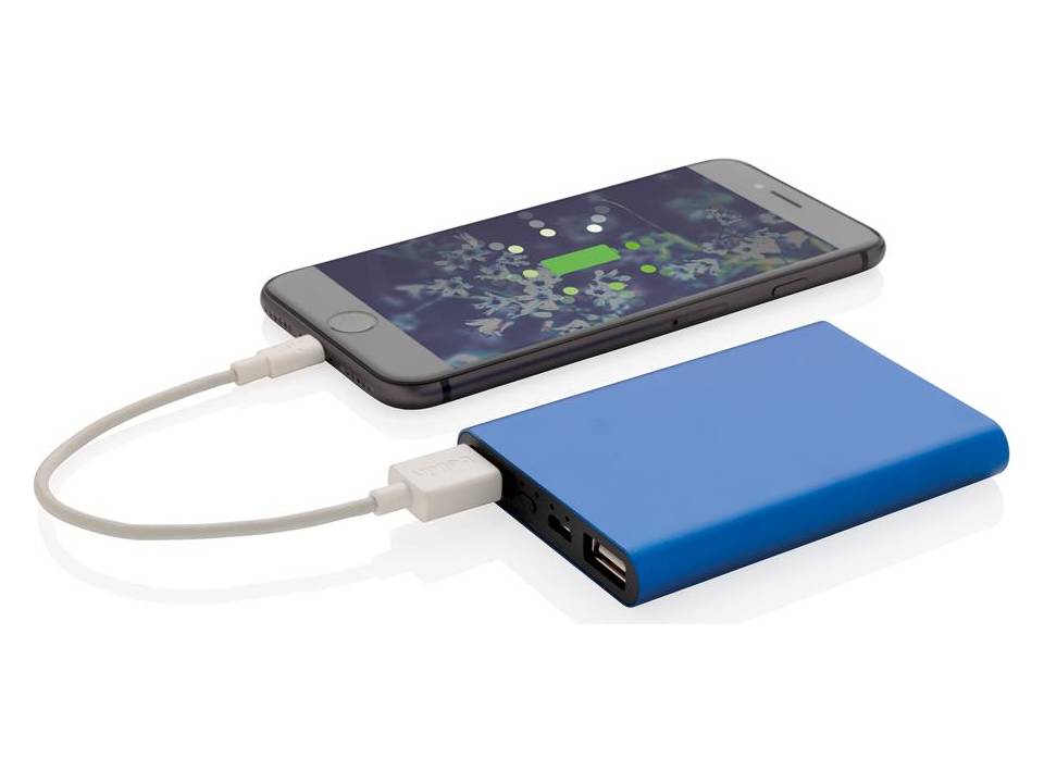 Powerbank de poche en aluminium 5000 mAh 14