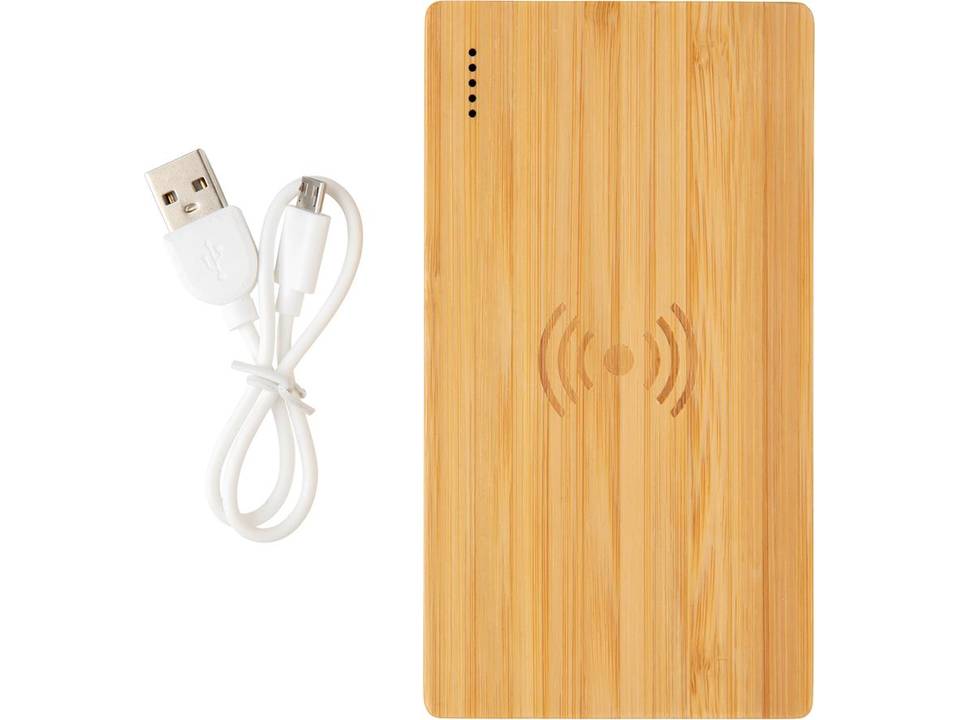 Batterie de secours 4000 mAh avec induction 5W 6