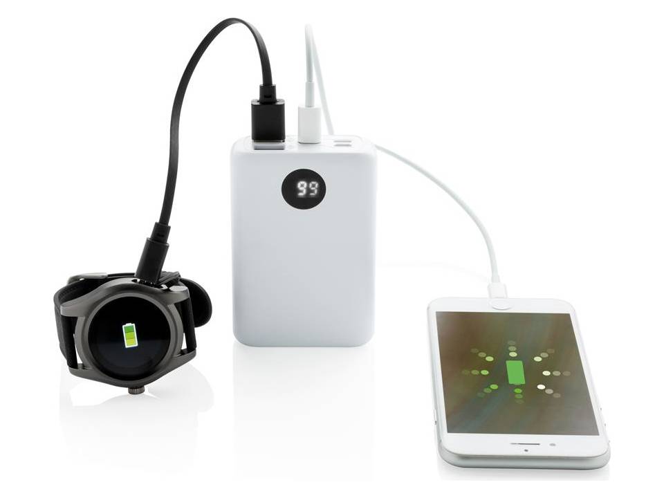 Batterie de secours 10.000 mAh triple entrée 5