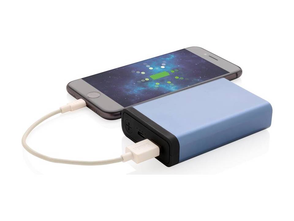 Powerbank de poche en aluminium 10.000 mAh 2