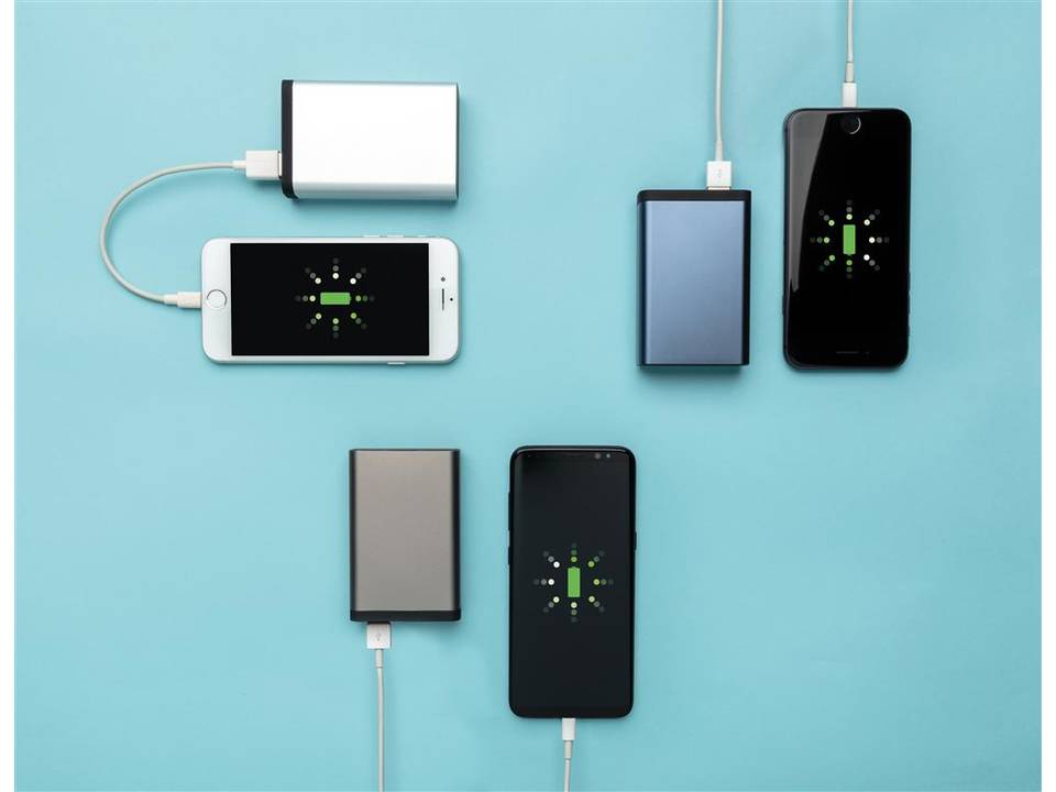 Powerbank de poche en aluminium 10.000 mAh 7