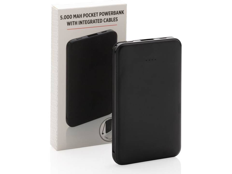 Batterie de secours 5000 mAh avec câble intégré 15