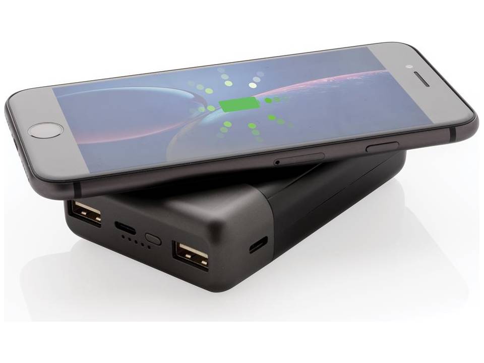 Batterie de secours 10.000 mAh et induction 5W 1