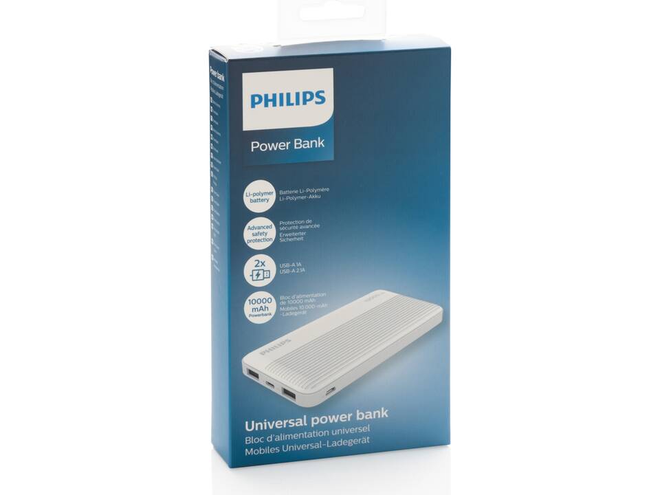 Batterie de Secours Philips Ultra Fine 10,000mAh 9