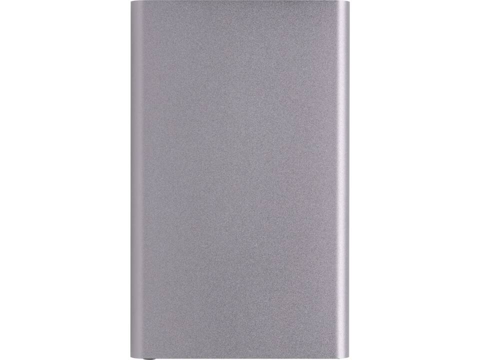 Powerbank 4000mAh en plastique recyclé/aluminium RCS 5