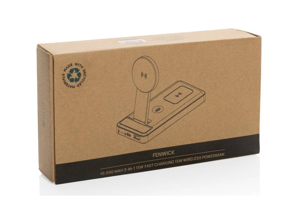 Powerbank 3 en 1 10.000mAh en plastique RCS Fenwick 13