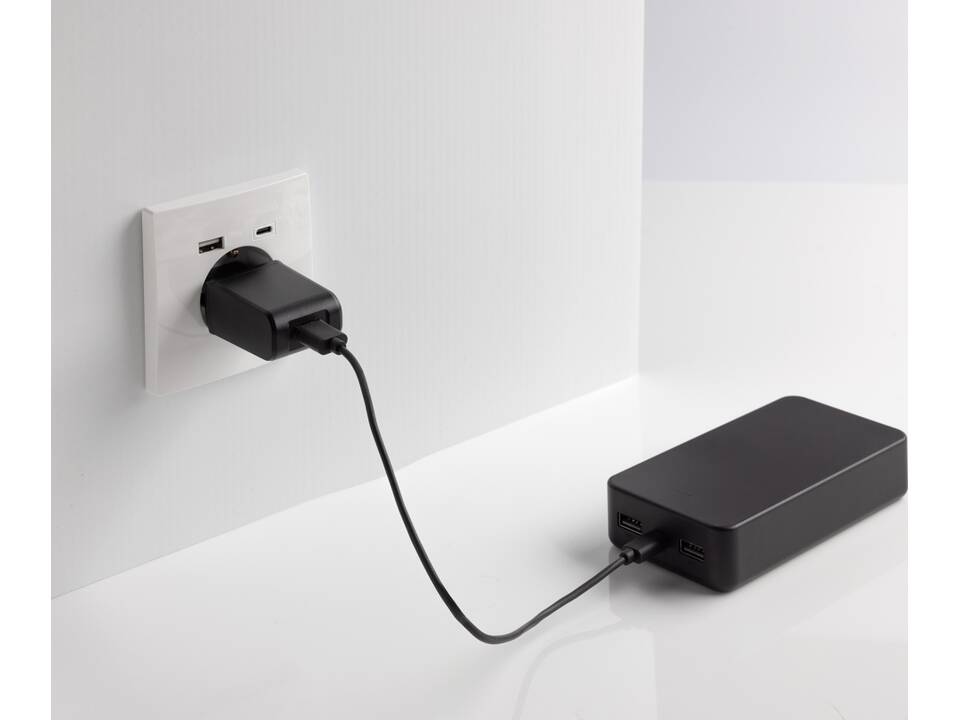 Powerbank 20.000mAh avec USB C en ABS recyclé RCS Boostcore 5