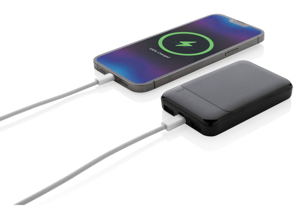 Powerbank 5000 mAh en plastique recyclé RCS 3