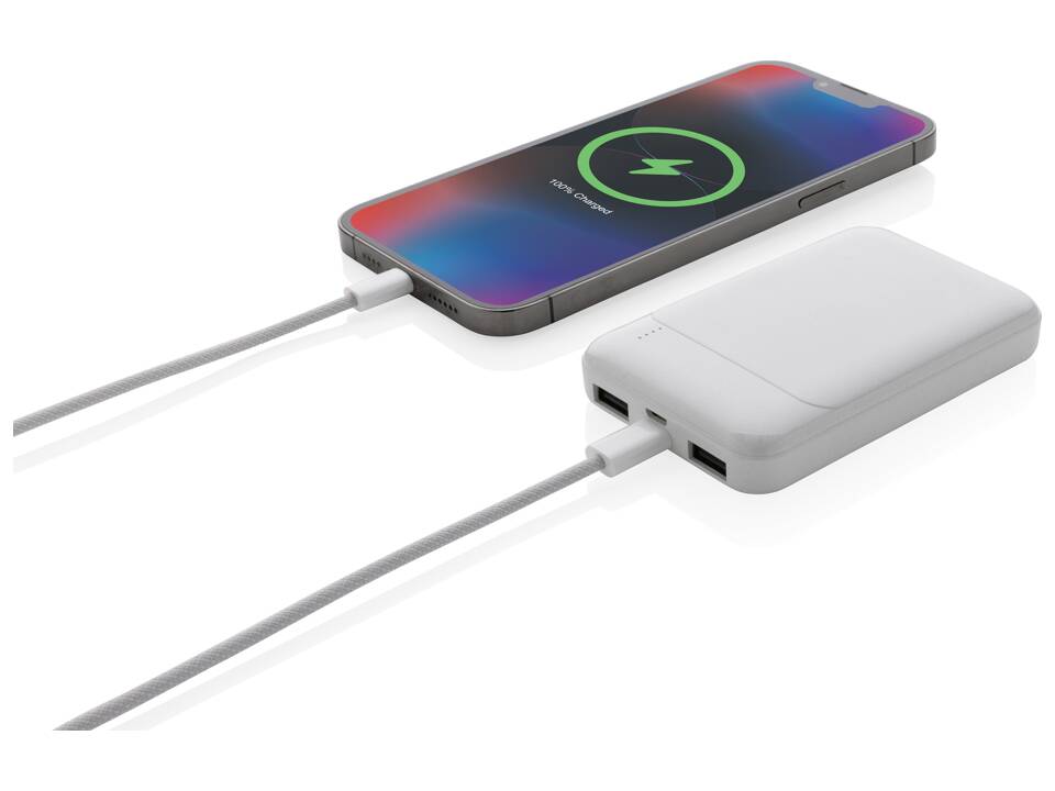 Powerbank 5000 mAh en plastique recyclé RCS 14