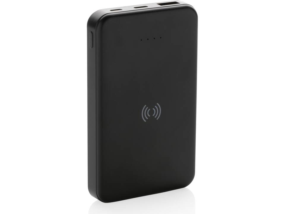 Powerbank 5000mAh avec induction 5W en plastique recyclé RCS 2