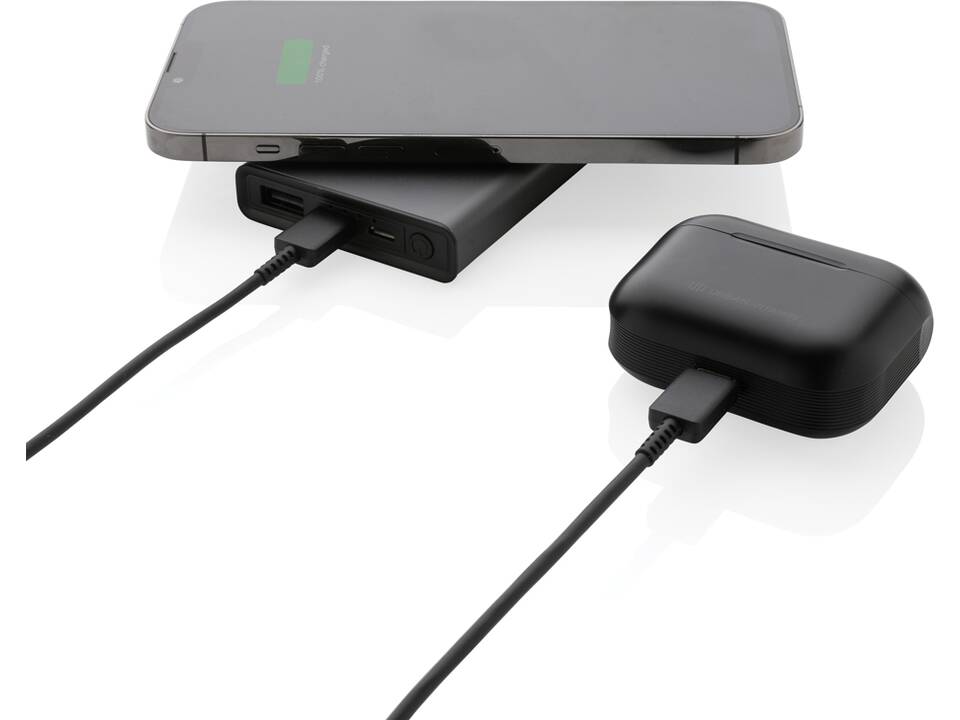 Powerbank 5000 mAh et 5W en aluminium recyclé RCS Terra 3