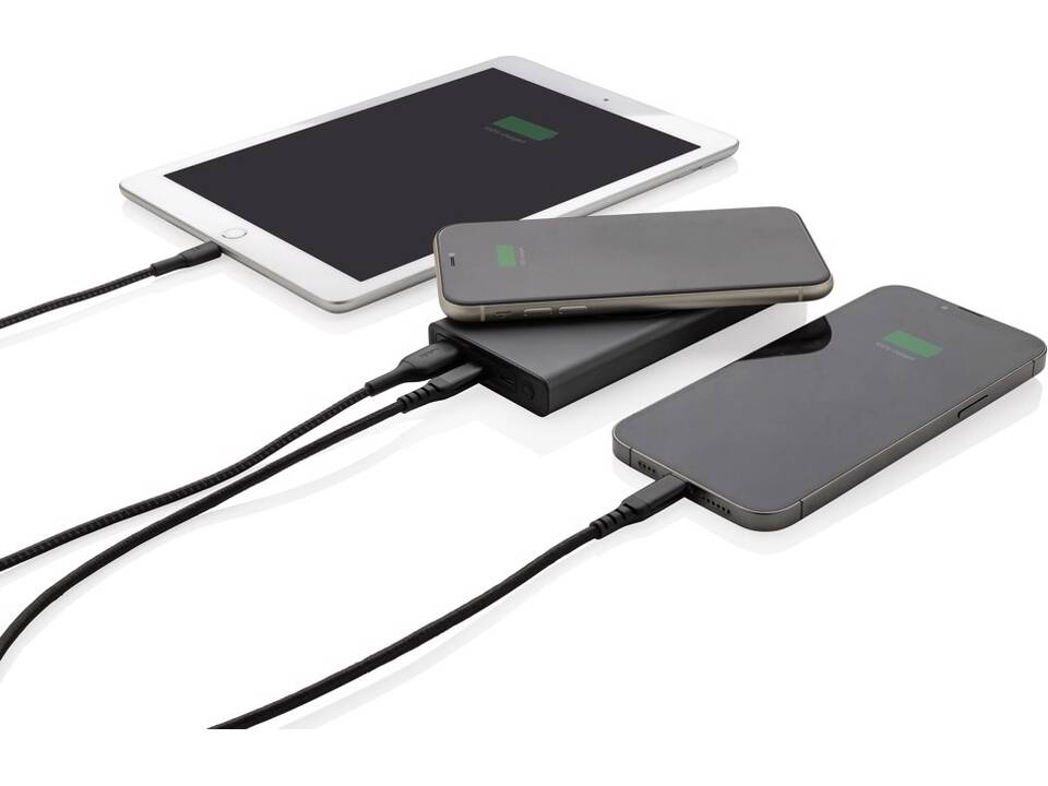 Powerbank 10.000mAh et 18W en aluminium recyclé RCS Terra 4