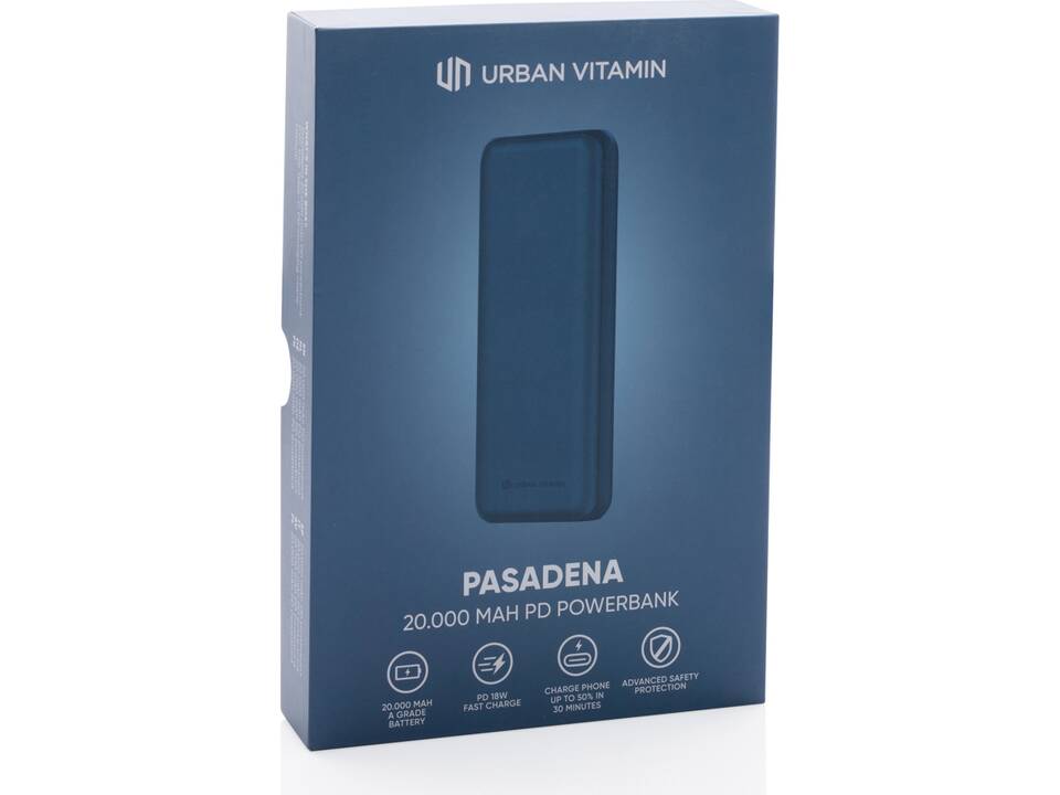 Powerbank 20.000 mAh 18W Pd Urban Vitamin Pasadena 26