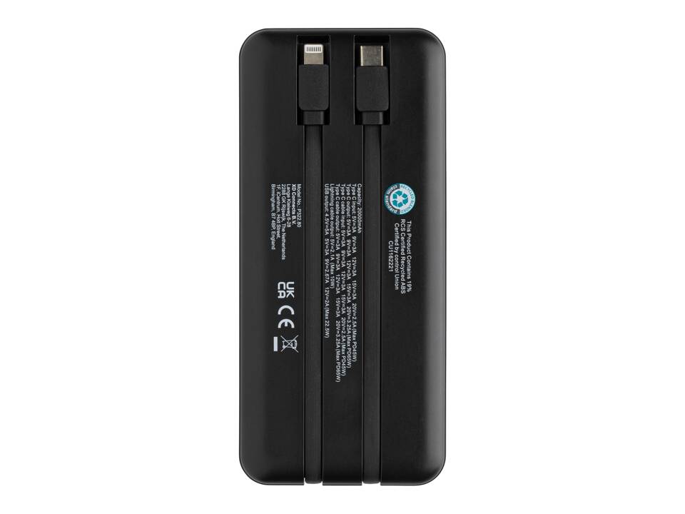 SuperPowerbank 20.000mAh et 65W en plastique RCS Gridley 5